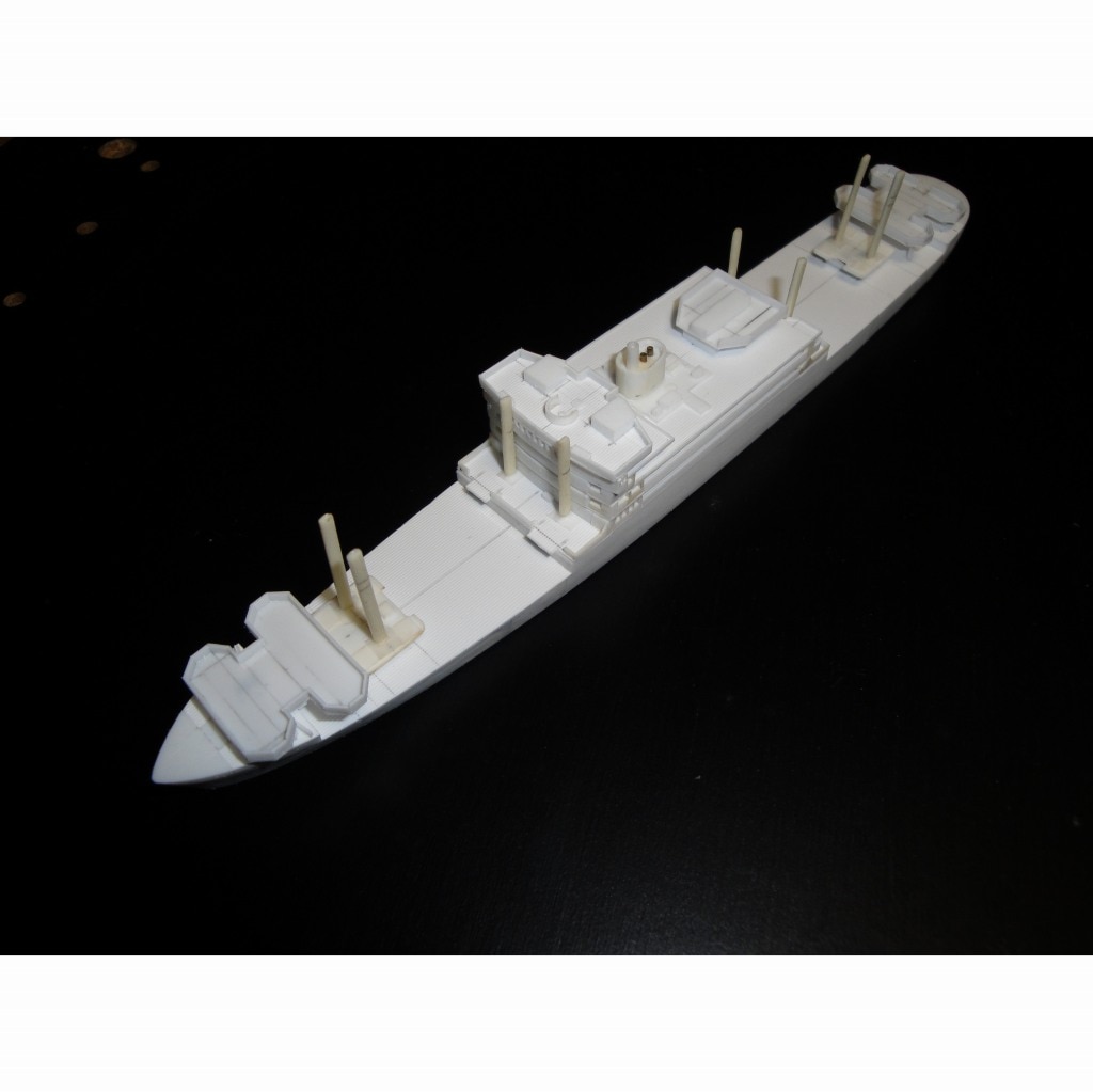 SS-T-009N 陸軍特殊船 舟艇母船 玉津丸 リニューアル版|第二次大戦の艦船モデル|艦船