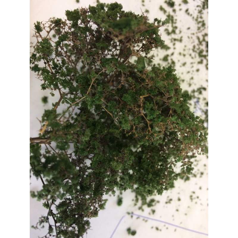 191-6 ジオラマ素材 暗緑色の茂み(茂み用素材)|建物／情景用パーツ|フィギュア
