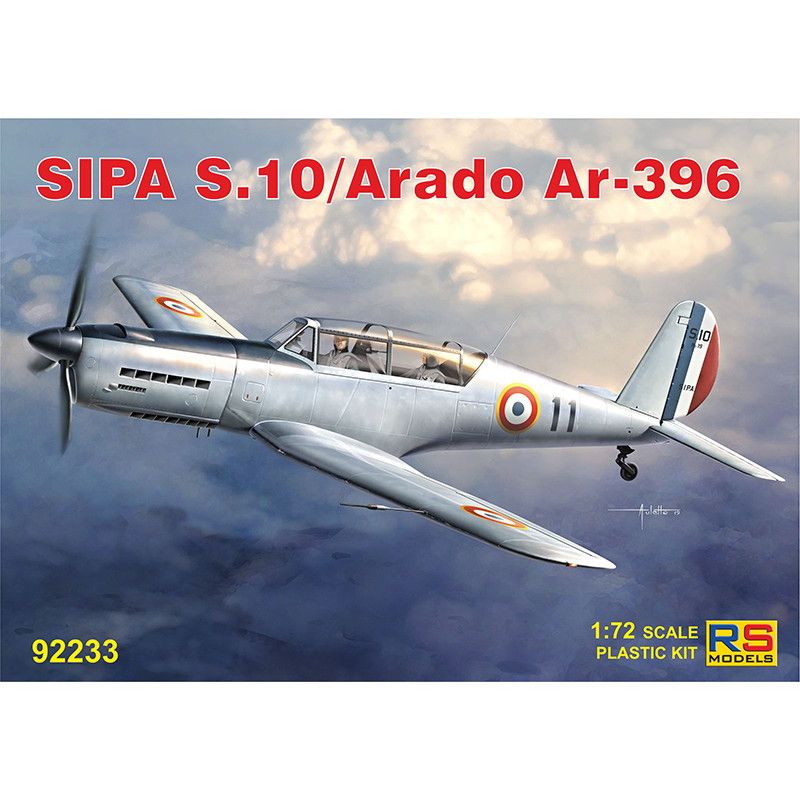 92233 SIPA S.10 / アラド Ar396|第二次大戦の飛行機モデル|飛行機
