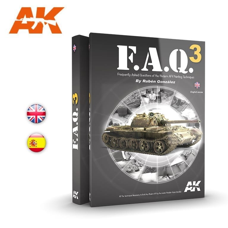 AK288 FAQ3 現用AFVモデリング|洋書|書籍＆DVD