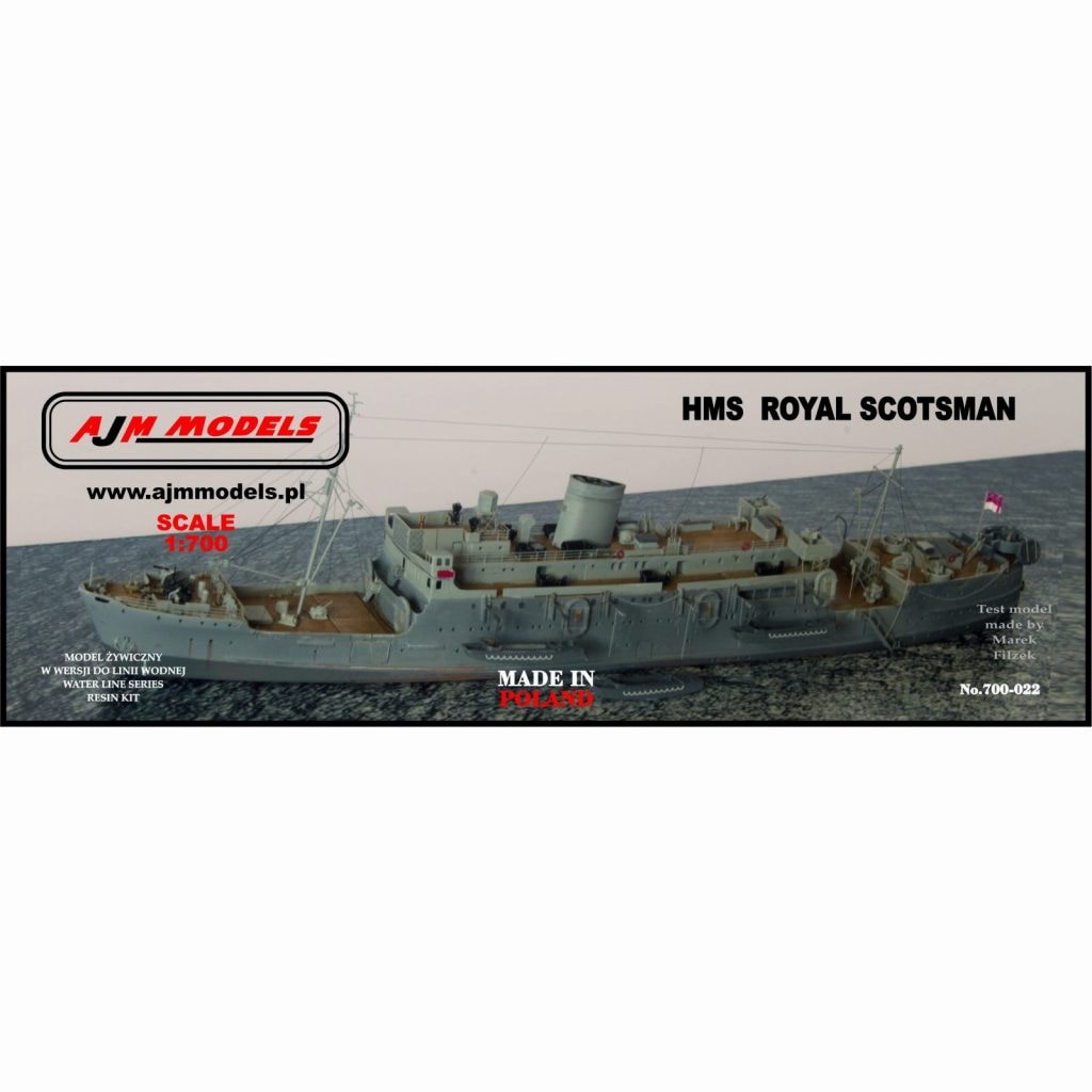 700-022 英海軍 歩兵揚陸艦 ロイヤル・スコッツマン Royal Scotsman|第二次大戦の艦船モデル|艦船