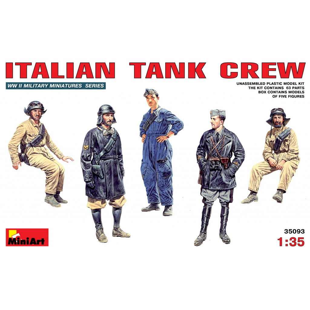 35093 イタリア戦車兵セット | ミニアート MiniArt | フィギュア,第二