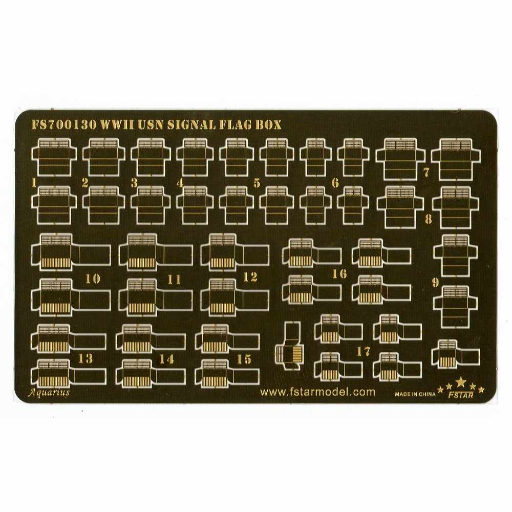 FS700130 WWII 米海軍 艦艇用 信号旗収納箱 | ファイブスターモデル