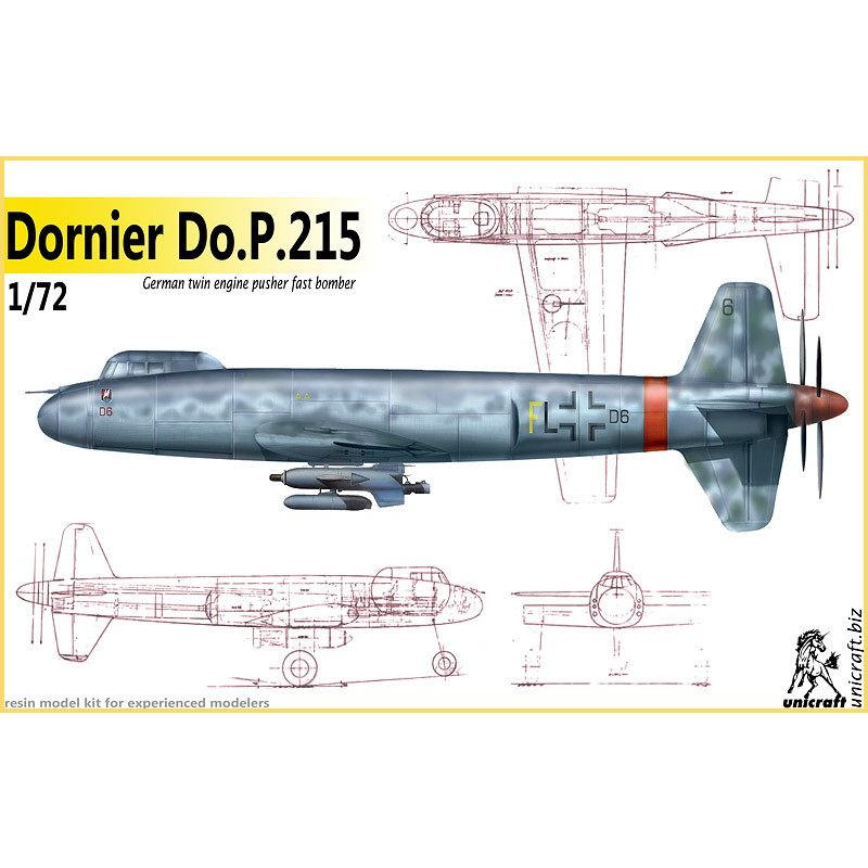UN72122  ドルニエ Do.P.215|第二次大戦の飛行機モデル|飛行機
