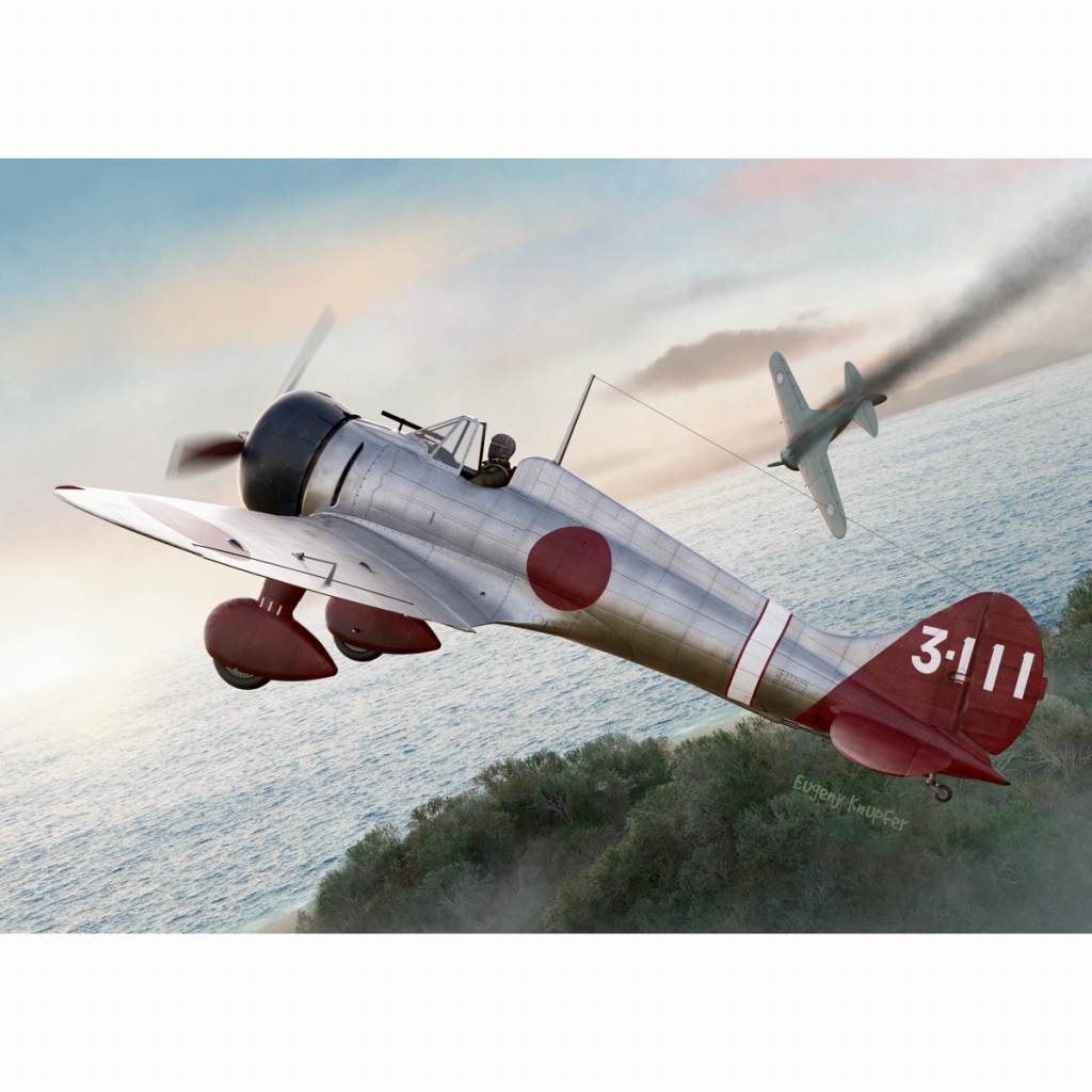 CP72009 A5M2B 九六式二号二型艦上戦闘機「後期型」|第二次大戦の飛行機モデル|飛行機