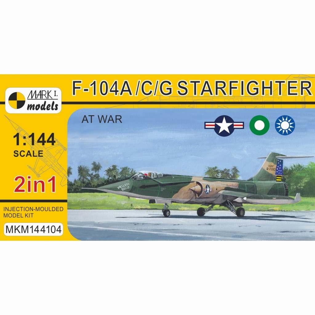 MKM144104 F-104A/C/G �������ե������� ���åȡ�������