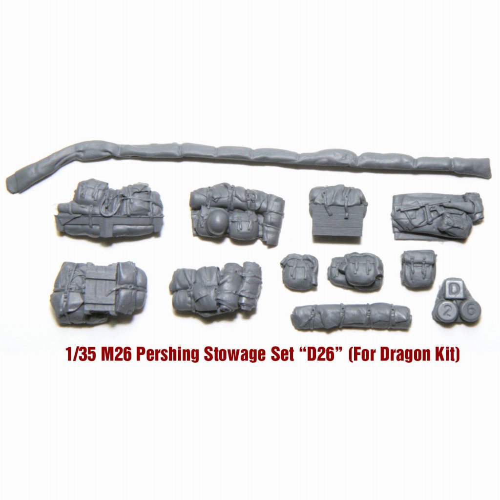 D26 M26 パーシング 積荷セット|AFV用パーツ|AFV