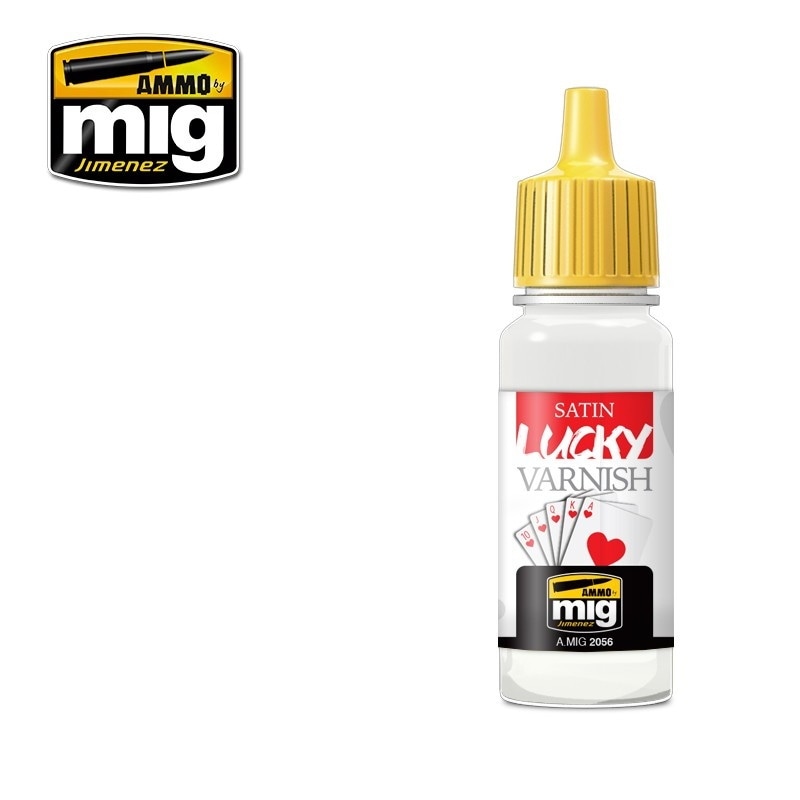 A.MIG2056 ラッキーヴァーニッシュ サテン半光沢 (17ml)|塗料|ツール＆マテリアル