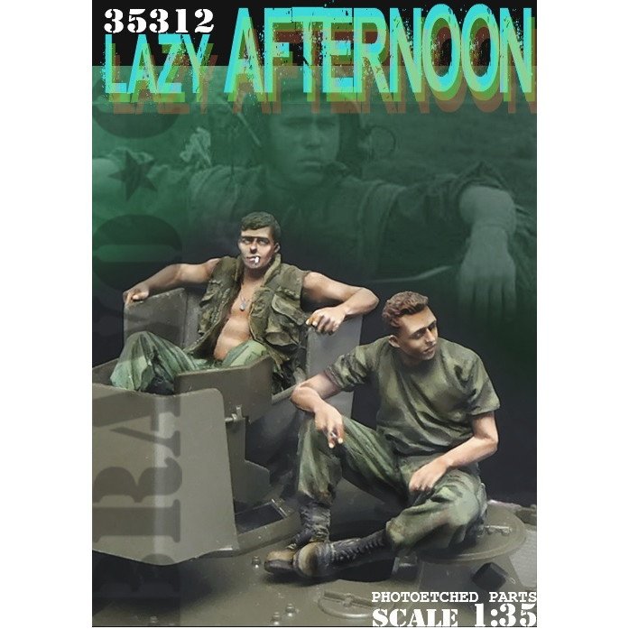 35312 ベトナム戦争 米陸軍「気だるい午後」US米戦車兵休息セット(2)|大戦後のフィギュア|フィギュア