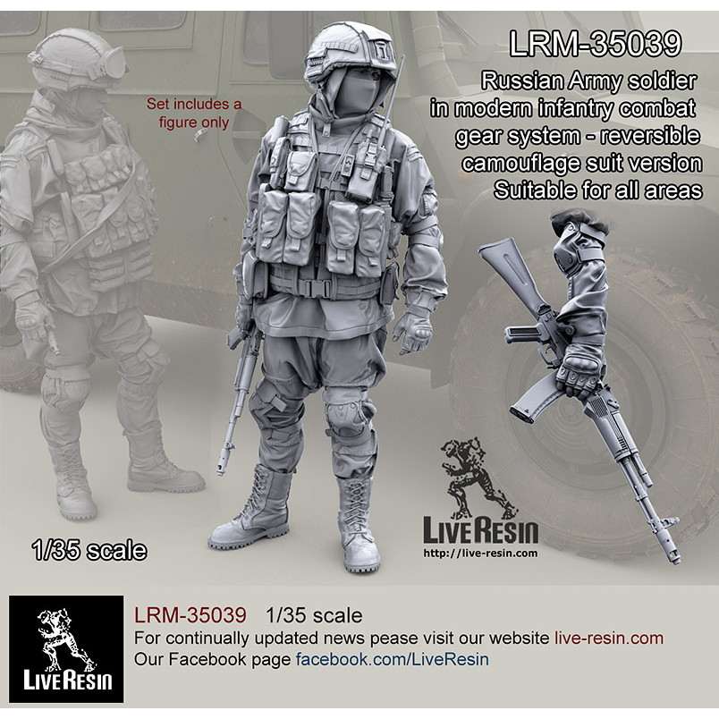 LRM-35039 現用 ロシア陸軍歩兵 コンバットギアシステムセット1