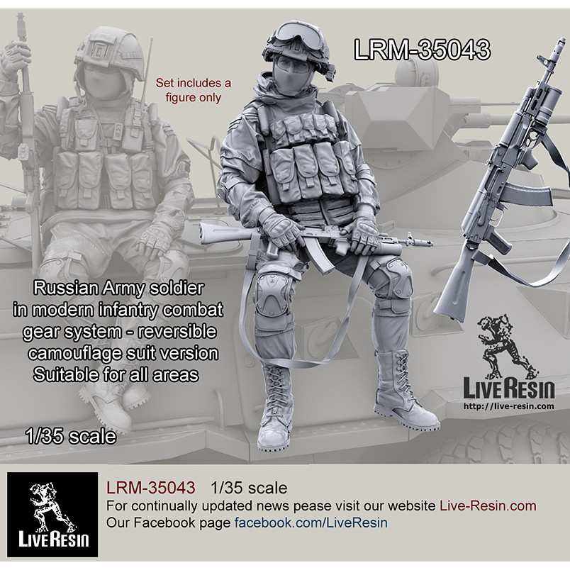 LRM-35043 現用 ロシア陸軍歩兵 コンバットギアシステムセット5