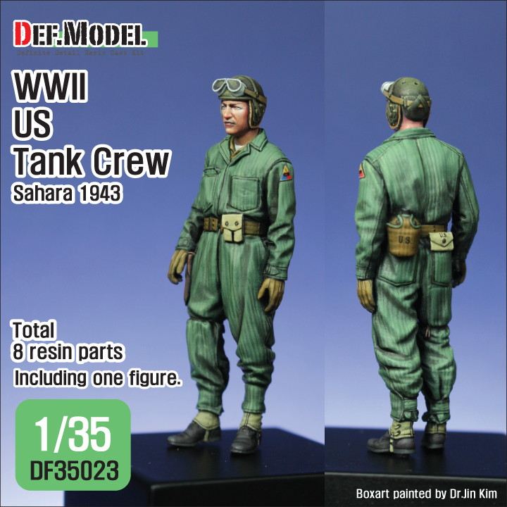 DF35023 WWII アメリカ戦車兵 サハラ 1943年|第二次大戦のフィギュア|フィギュア