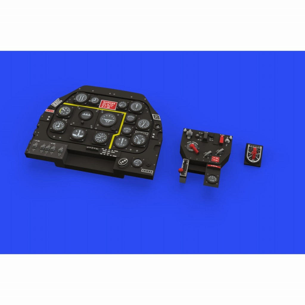 ルック644030 ノースアメリカン P-51D-10 マスタング ｢ルック｣計器盤