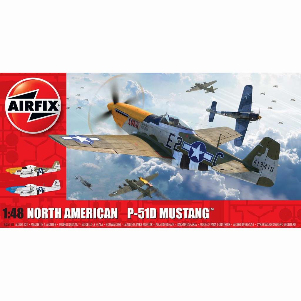 A05138 ノースアメリカン P-51D マスタング|第二次大戦の飛行機モデル|飛行機