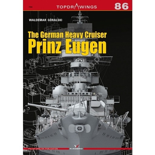 TOPDRAWINGS 7086 ドイツ海軍 重巡洋艦 プリンツ・オイゲン|洋書|書籍＆DVD