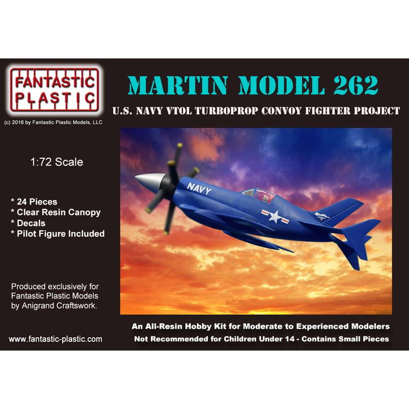 アメリカ海軍 マーティン モデル262 試作垂直離着陸戦闘機 1950年