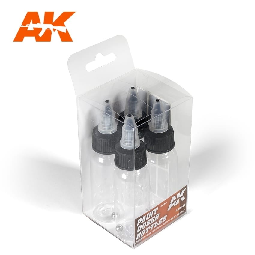 AK9046 汎用ボトル 30mlx4本パック ツール|接着／造形／塗装用品|ツール＆マテリアル