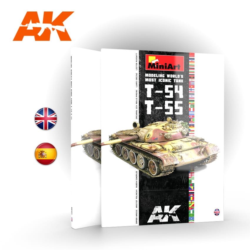 AK914 T-54/T-55戦車モデリング | AKインタラクティブ AK interactive