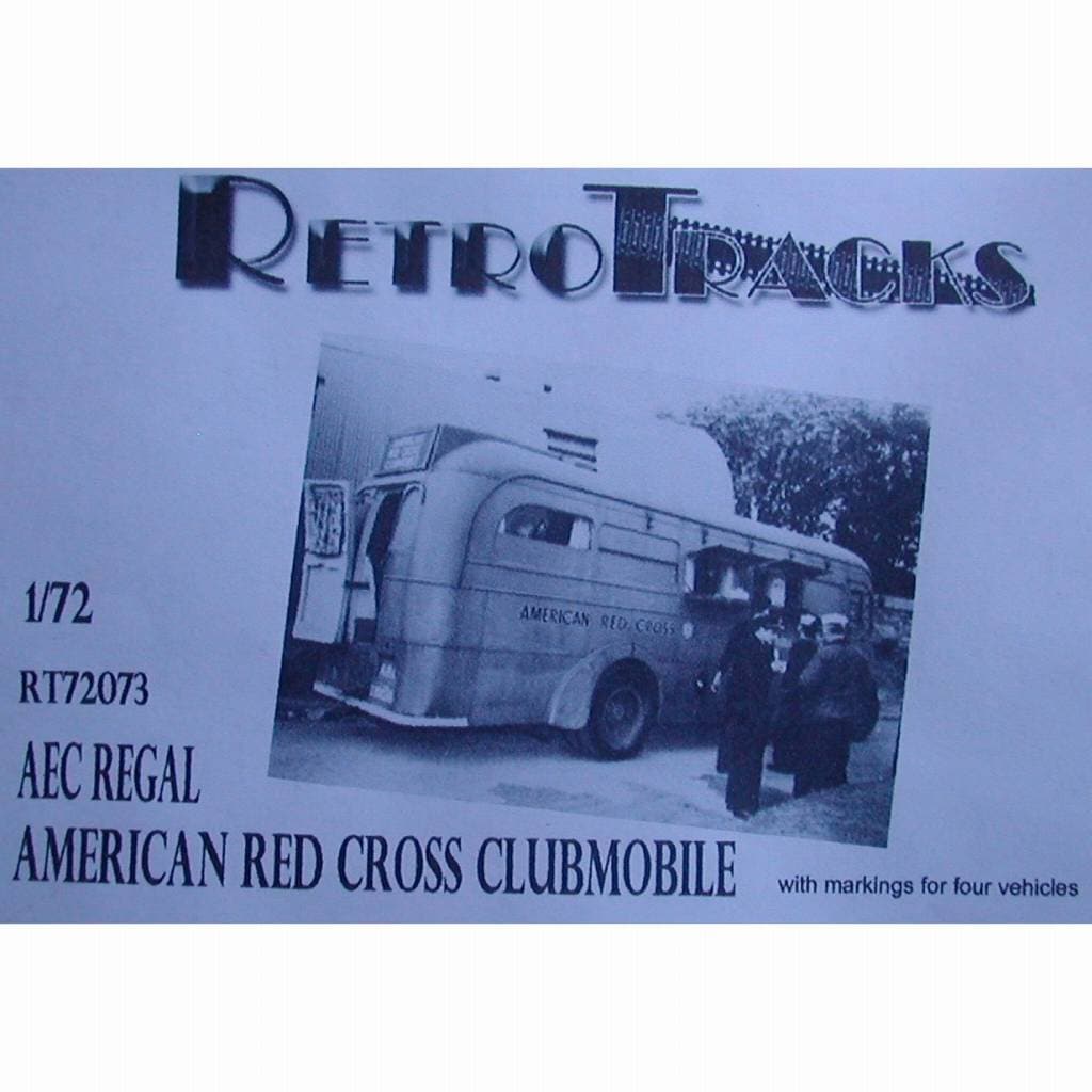 R72073 WWII アメリカ AEC リーガルアメリカ赤十字クラブモービル|第二次大戦のAFVモデル|AFV