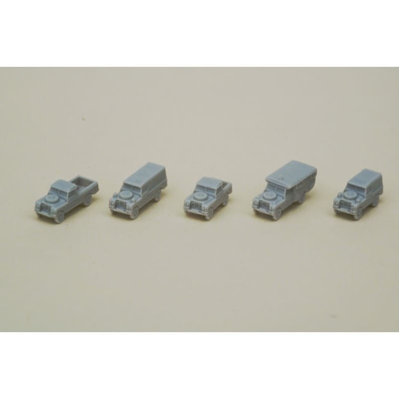 【セール品 50％オフ】STA09 英陸軍 ランドローバーセット|艦船用車輌|艦船