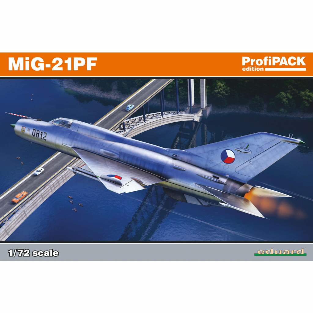 70143 ミグ MiG-21PF フィッシュベッド プロフィパック|大戦後の飛行機モデル|飛行機