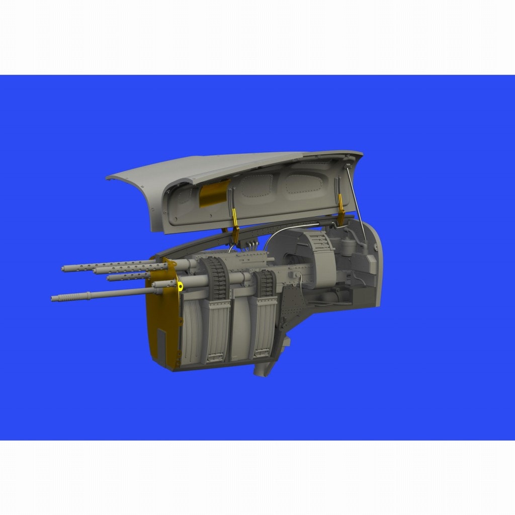 ブラッシン648533 ロッキード P-38F/G ライトニング ガンベイ (タミヤ用)|飛行機用パーツ|飛行機