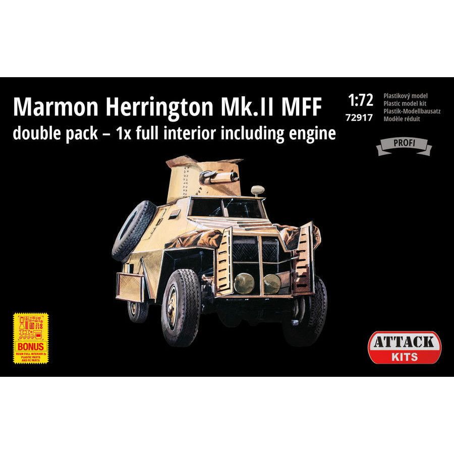 72917 マーモン・ヘリントン装甲車 Mk.II MFF フルインテリア (2 in 1)|第二次大戦のAFVモデル|AFV