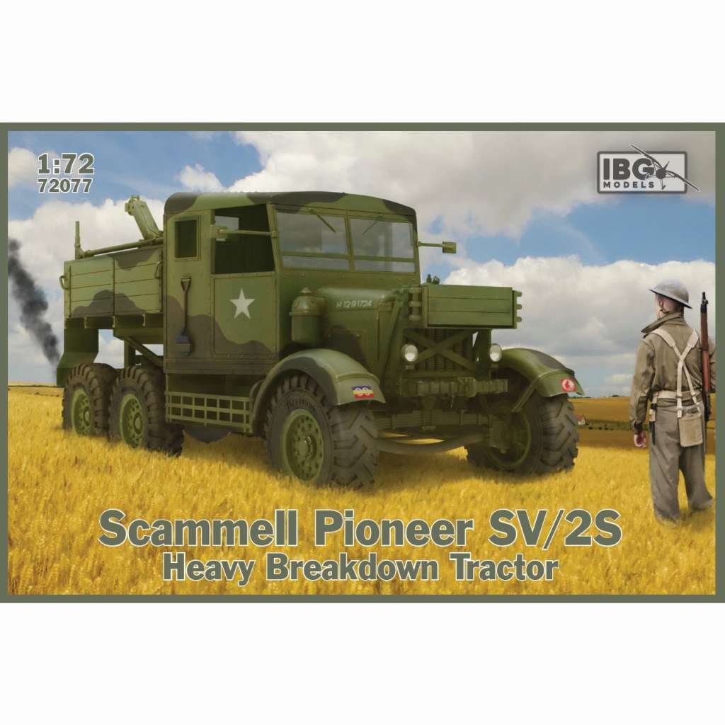 72077 英 スキャンメル パイオニア SV2S レッカー重トラクター|第二次大戦のAFVモデル|AFV