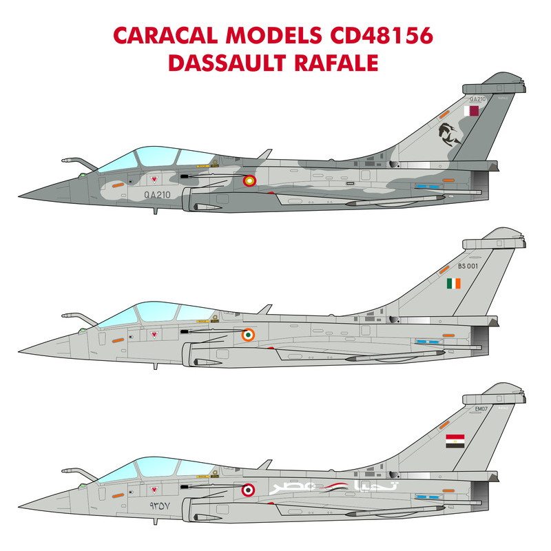 飛行機,飛行機用デカール,大戦後～現用の飛行機用デカール　ダッソー　ミリタリースケールモデル専門店　カラカルモデル　2000614815609　ラファール　Models　Caracal　48156　ホビーランド