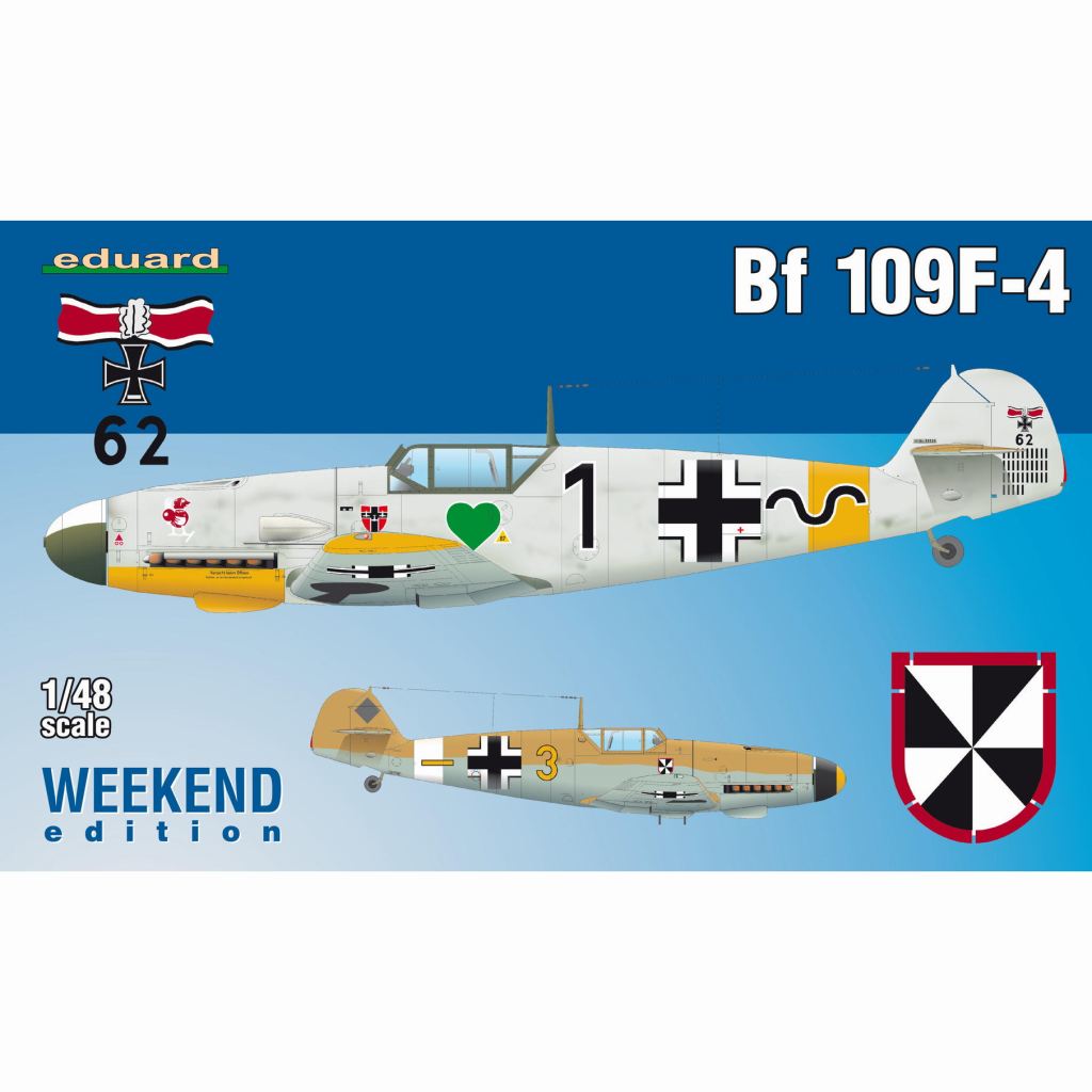 84146 メッサーシュミット Bf109F-4 ウィークエンドエディション|第二次大戦の飛行機モデル|飛行機