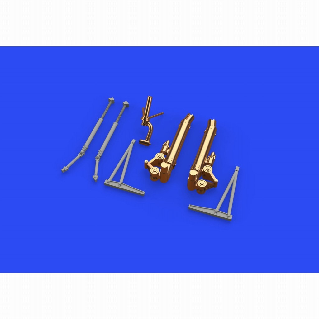 ブラッシン648540 ボーイング B-17G フライングフォートレス ブロンズ製主脚・尾脚セット (HKモデル用)|飛行機用パーツ|飛行機