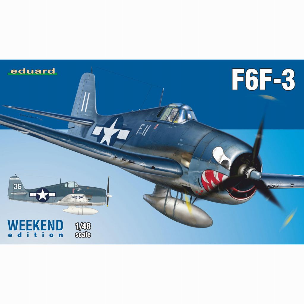 84160 グラマン F6F-3 ヘルキャット ウィークエンドエディション|第二次大戦の飛行機モデル|飛行機