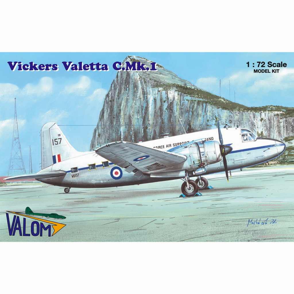 72142 ヴィッカース ヴァレッタ C.Mk.1 | バロム VALOM | 飛行機,大