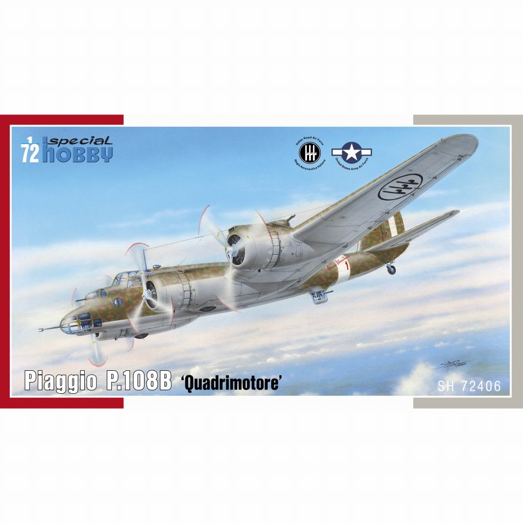 イタリアエッシ(Esci)飛行機プラモデル Amazon | 1/144 完成品 イタリア ITALY CANT Z. 1007 BIS ダイ