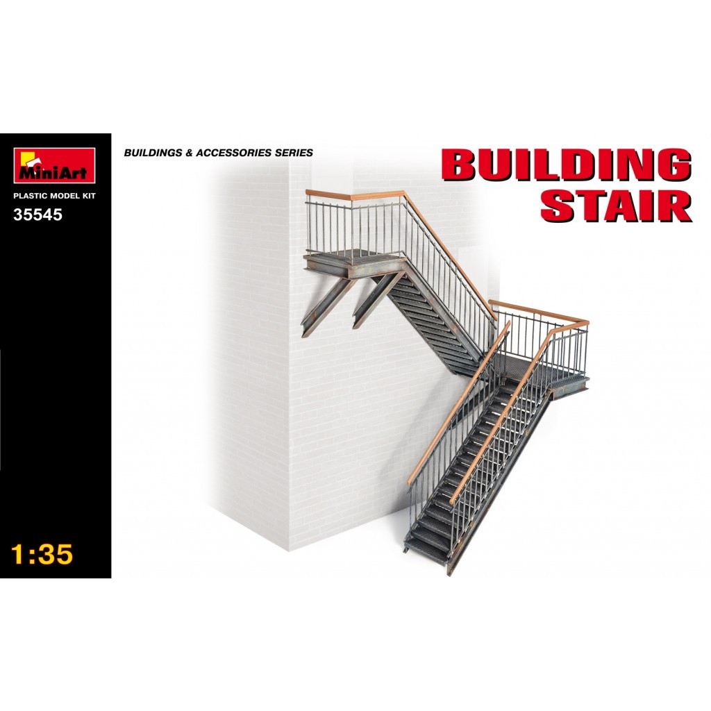 35545 ビルの階段|建物／情景用パーツ|フィギュア