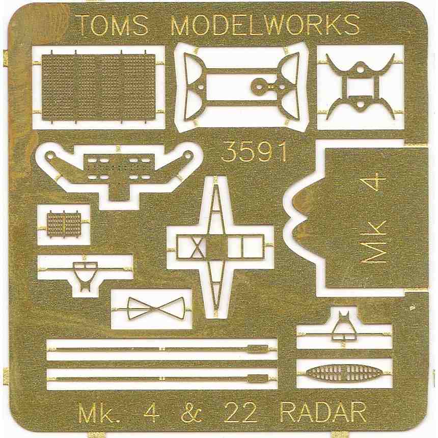 3591 米海軍 Mk.4 レーダー|艦船用パーツ|艦船