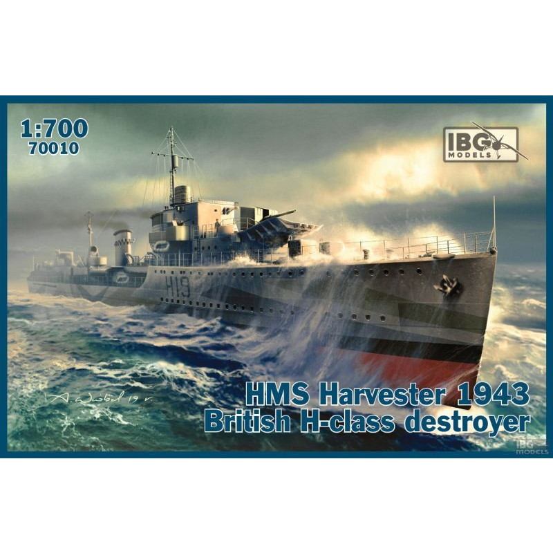 PB70010 英海軍 H級駆逐艦 ハーヴェスター H-19 1943年|第二次大戦の艦船モデル|艦船