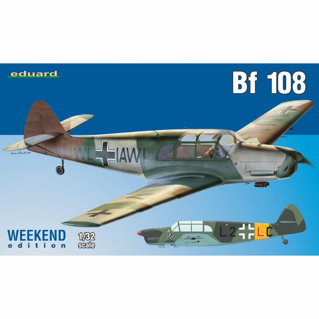 3404 メッサーシュミット Bf108 ウィークエンドエディション|第二次大戦の飛行機モデル|飛行機