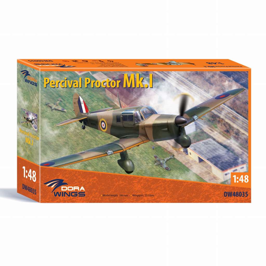 DW48035 パーシヴァル プロクター Mk.I|第二次大戦の飛行機モデル|飛行機