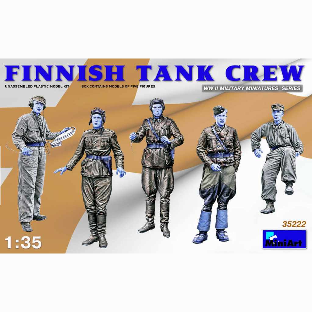 35222 フィンランド戦車兵セット5体入 | ミニアート MiniArt
