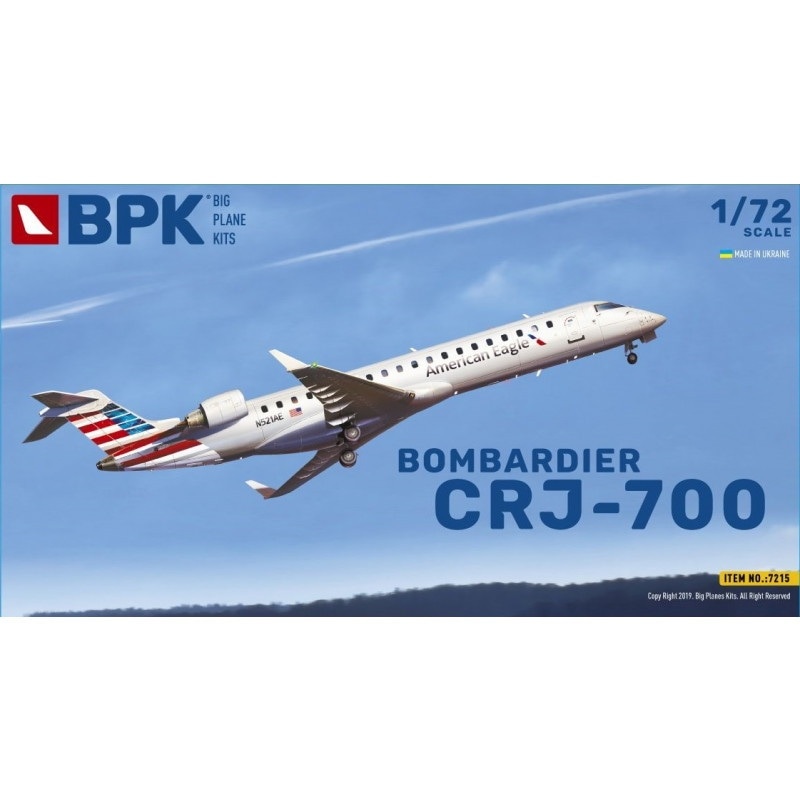 BPK7215 ボンバルディア CRJ-700 アメリカンイーグル航空/デルタ航空