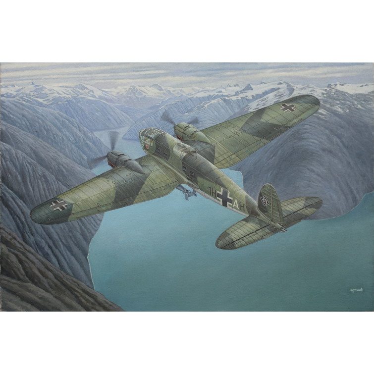 341 ハインケル He111H-6 双発爆撃機|第二次大戦の飛行機モデル|飛行機