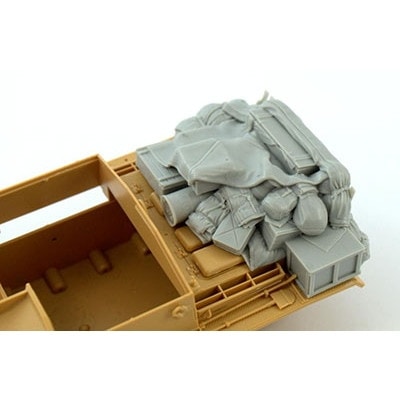 RE35-545 独 III号突撃砲G型用 冬季車外装備品|AFV用パーツ|AFV