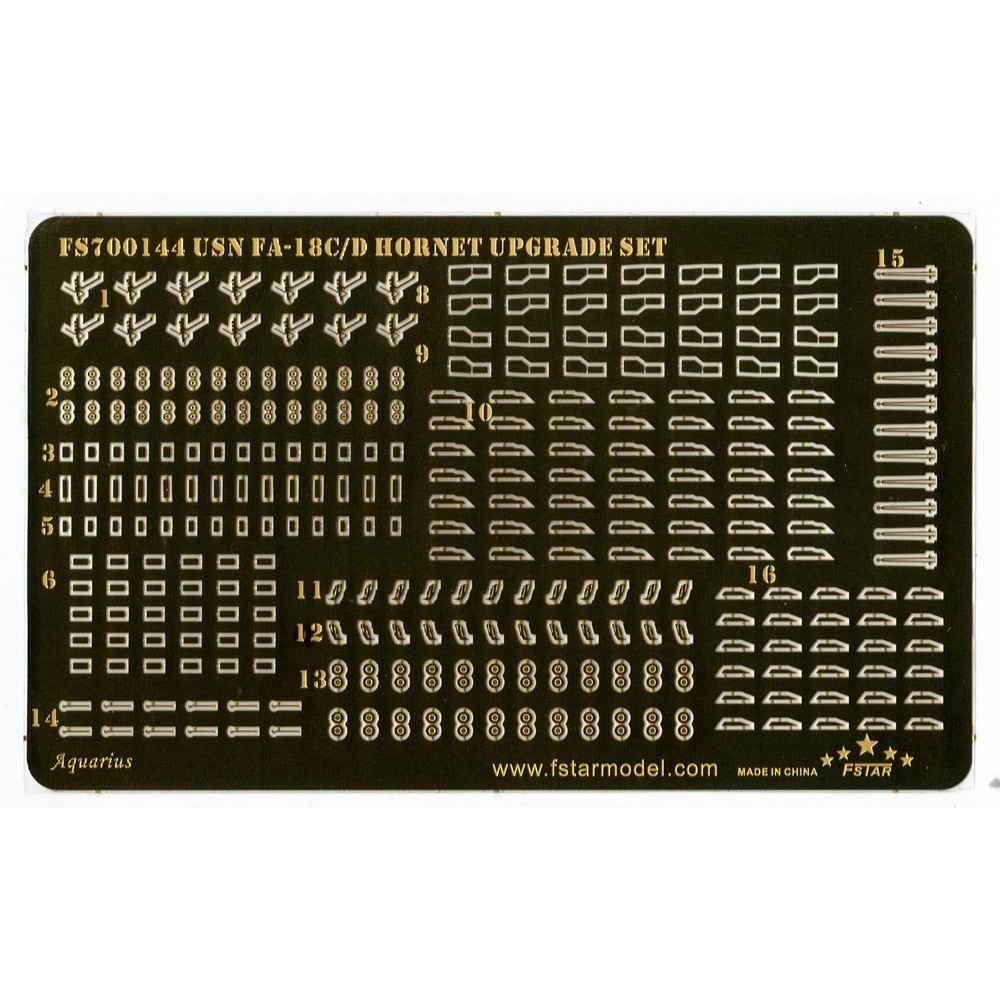 FS700144 現用 米海軍 F/A18C/D ホーネット アップグレードセット|艦船用パーツ|艦船