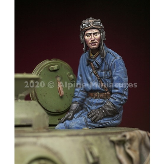 35281 WWII 露 ロシア戦車長＃1 | アルパイン Alpine Miniatures