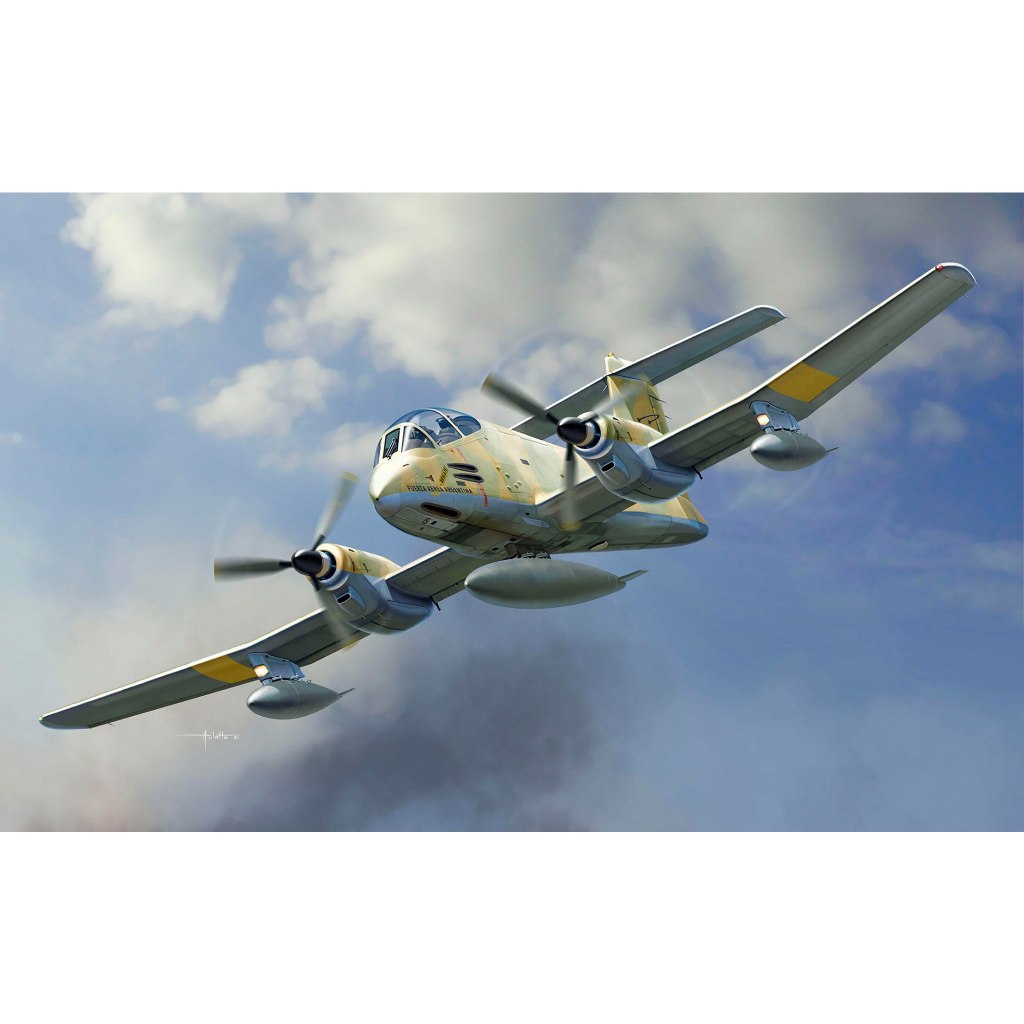 K48078 アルゼンチン FMA IA-58 プカラ|大戦後の飛行機モデル|飛行機