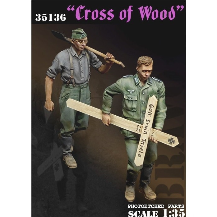 35136 WWII ドイツ陸軍 クロスオブウッド 戦友よ安らかに|第二次大戦のフィギュア|フィギュア