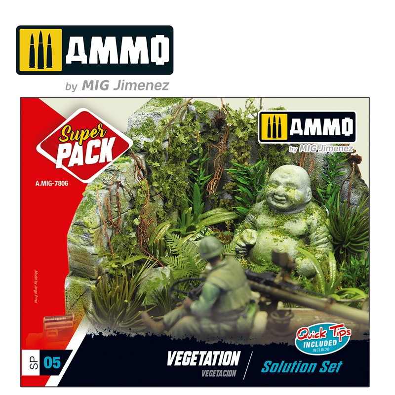 A.MIG-7806 ソリューションセット：植物|塗料|ツール＆マテリアル