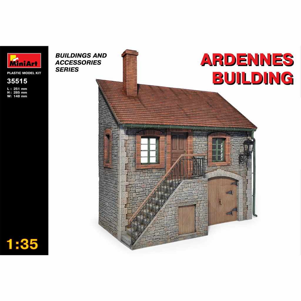 35515 アルデンヌの建物 ジオラマアクセサリ−|建物／情景用パーツ|フィギュア