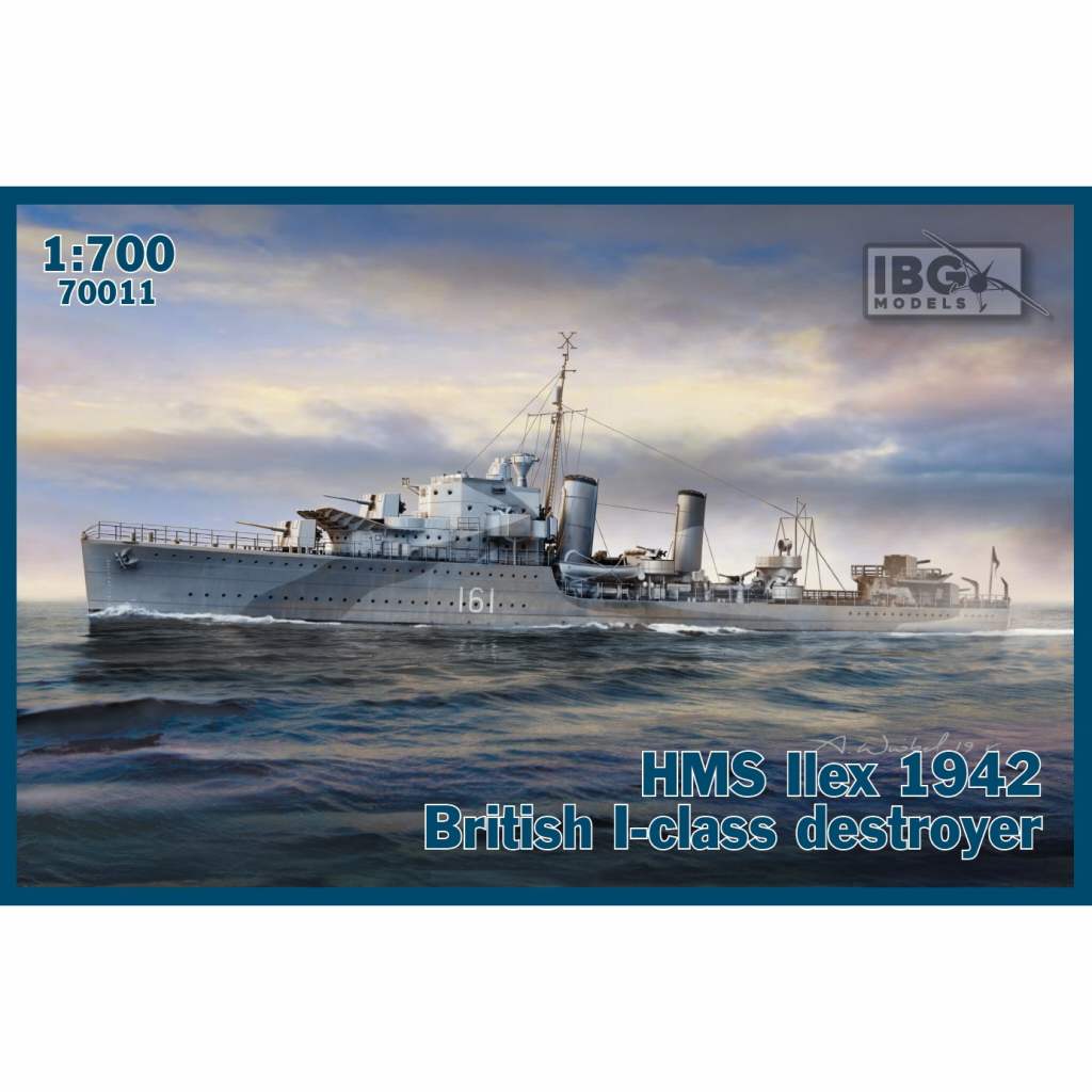 PB70011 英 I級駆逐艦 アイレックス D-61 1942年|第二次大戦の艦船モデル|艦船